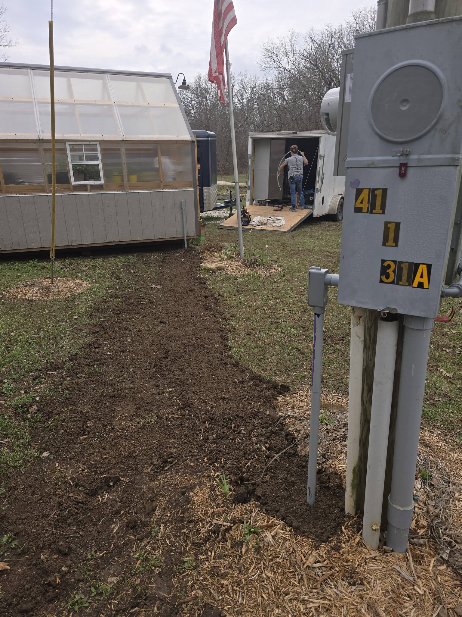 Clean electrical panel upgrade